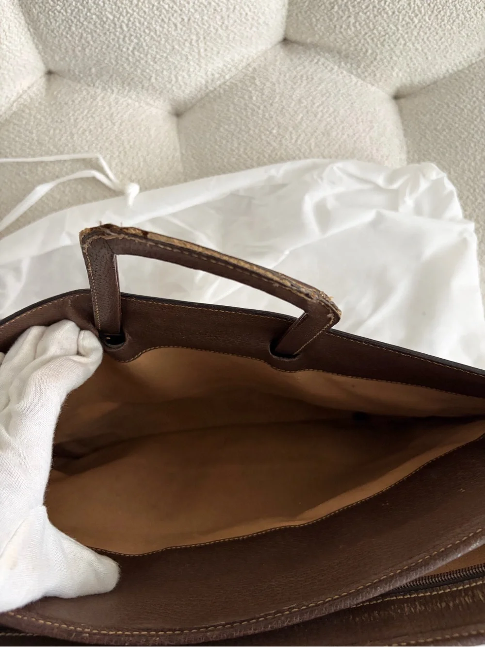 Vintage 1980s Gucci GG Supreme Portfolio / Briefcase
